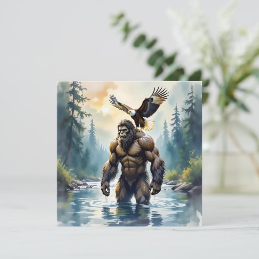 Bigfoot with an Eagle on his Shoulder  (スタンド正面)