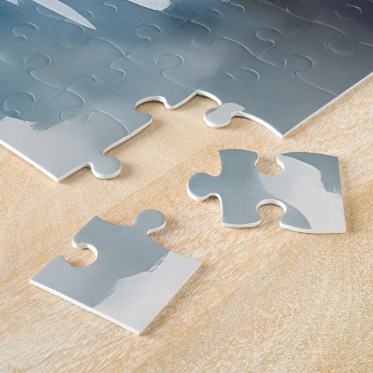 Bigfoot with an Eagle on his Shoulder  ジグソーパズル (側面)