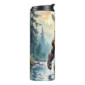 Bigfoot with an Eagle on his Shoulder タンブラー (回転左)