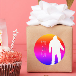 Bigfoot You Do You Round sticker ラウンドシール