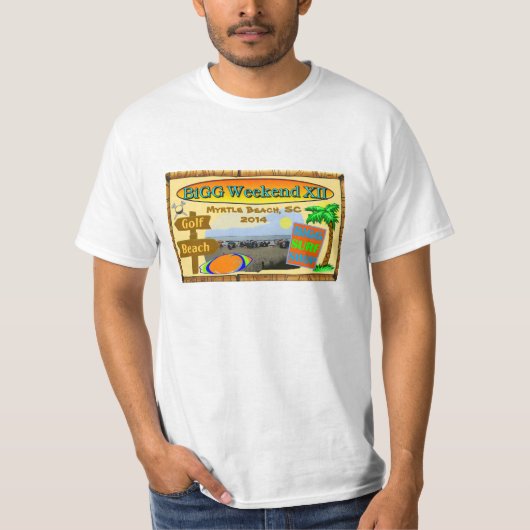 BiGGの週末XIIのTシャツ Tシャツ (正面)