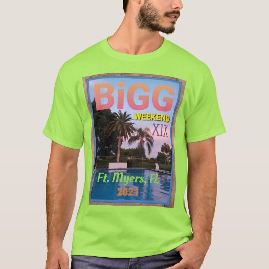 BiGGウィークエンドXIX Tシャツ (正面)