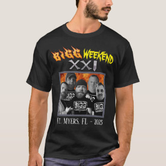 BiGGウィークエンドXXI Tシャツ