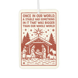 Bigger than our whole world 1 カーエアーフレッシュナー