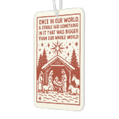 Bigger than our whole world 1 カーエアーフレッシュナー (左)