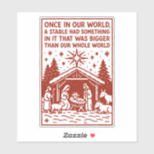 Bigger than our whole world 1 シール (シート)