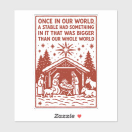 Bigger than our whole world 1 シール