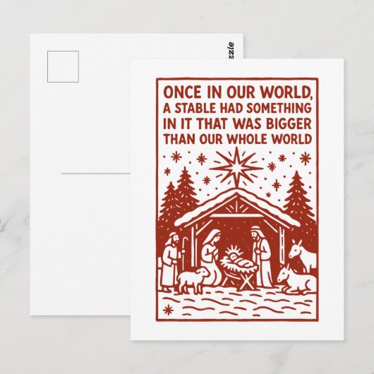 Bigger than our whole world 1 ポストカード (正面/裏面)