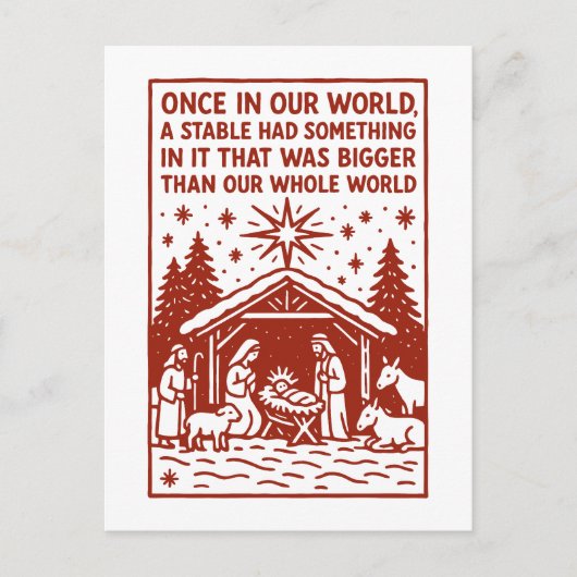 Bigger than our whole world 1 ポストカード (正面)