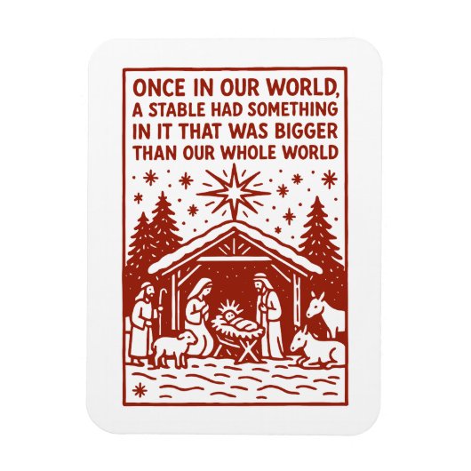 Bigger than our whole world 1 マグネット (縦)