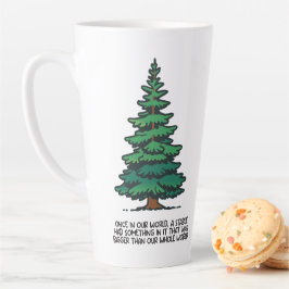 Bigger than our whole world 2 カフェラテマグ