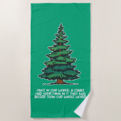 Bigger than our whole world 2 ビーチタオル (正面)