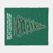 Bigger than our whole world 2 フリースブランケット (正面(横))