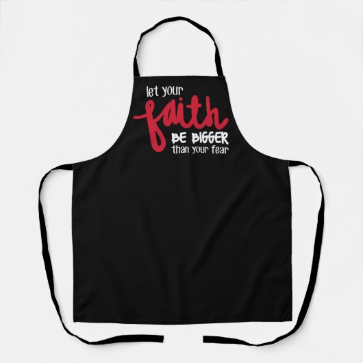 Bigger than your fear エプロン (正面)