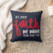 Bigger than your fear クッション (ブランケット)