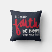 Bigger than your fear クッション (正面)