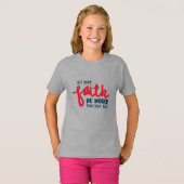 Bigger than your fear tシャツ (正面フル)