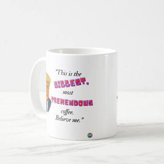 Biggest & Tremendous coffee コーヒーマグカップ (正面左)