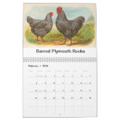 Biggleの家禽はカレンダーに記録します カレンダー (2月 2026)