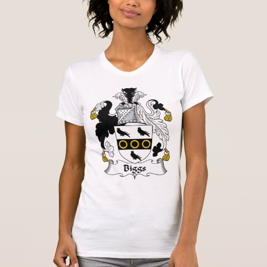Biggsの家紋 Tシャツ (正面)