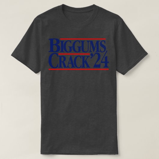 Biggums Crack 2024 Tシャツ (デザイン正面)