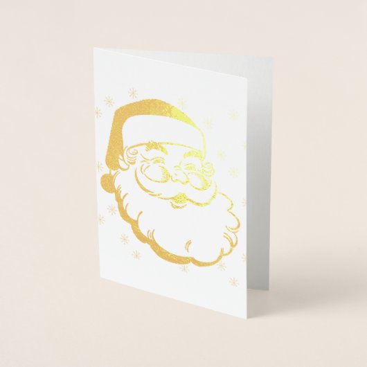 BIGHEAD SANTA - Merry Christmas Card 箔カード (正面)