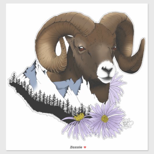 Bighorn Sheep シール (シート)