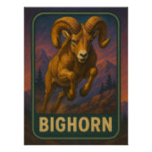 Bighorn Sheep Poster ポスター (正面)
