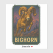 Bighorn Sheep Sticker シール (シート)