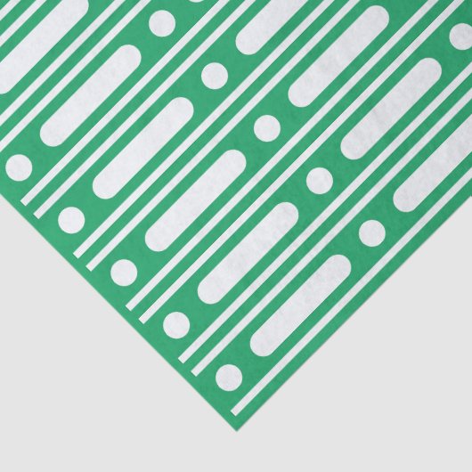 Bight Green Bone Inlay Dot Border Decoupage Pape 薄葉紙 (詳細)