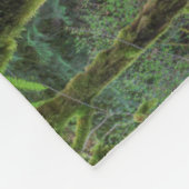 Bigleaf Maple Trees & Ferns | Washington State フリースブランケット (角)