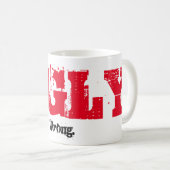 Biglyの間違ったマグ コーヒーマグカップ (正面右)