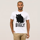 BIGLY Fat Catおもしろい、Tシャツ Tシャツ (正面フル)