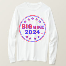 BigMike2024：メンズロング袖Tシャツ