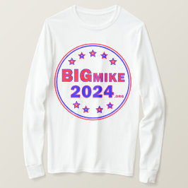 BigMike2024：メンズロング袖Tシャツ Tシャツ