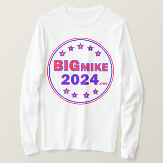 BigMike2024：メンズロング袖Tシャツ Tシャツ