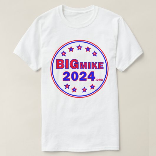 BigMike2024：メンズTシャツ Tシャツ (デザイン正面)
