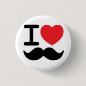 Bigode 缶バッジ (正面)