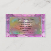 Bigsbeyのエレガントなプロフェッショナル 名刺 (裏面)