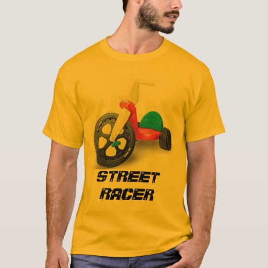 BigWheel、通りのレーサー Tシャツ (正面)
