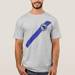 BiHの愛国心が強いTシャツジャージー- Dzeko 11 Tシャツ