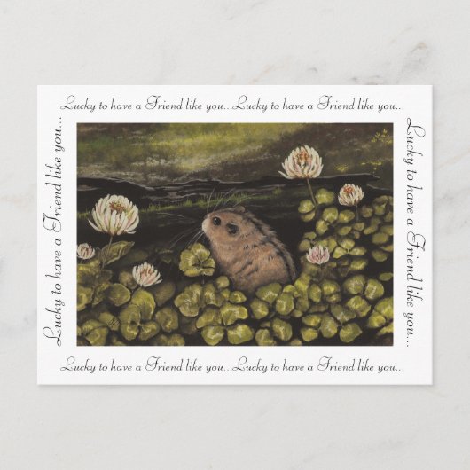 BiHrLeが私の友人としてあなたを持っていることは幸運だ ポストカード (正面)