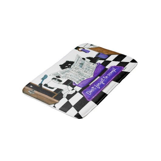 Bihrleで忘れ猫のバスマットをすくい取るな バスマット (アングル)