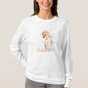 BihrleのワイシャツによるPalominoのまだら馬のペンキの馬 Tシャツ