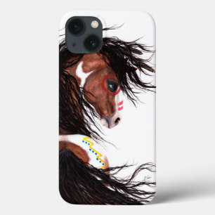 Bihrleの細胞の場合による威厳のあるな馬2の羽 iPhone 13ケース