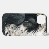 BihrleのiPhone6ケースによるFriesianの馬 Case-Mate iPhoneケース (裏面 (横))