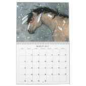 BiHrLe感動的カレンダの馬 カレンダー (3月 2027)
