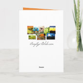 Bihrle著ハッピーハローウィンのカボチャトーテム カード (裏面)