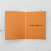 Bihrle著ハッピーハローウィンのカボチャトーテム カード (内部)