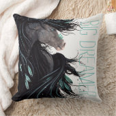 Bihrle著大きい夢みる人の枕 クッション (ブランケット)